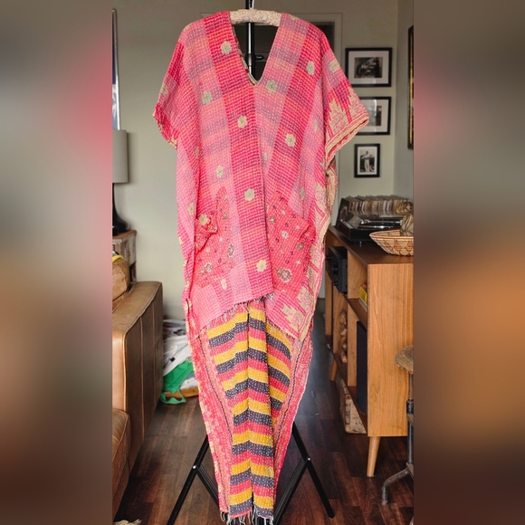 Kantha Bae Other - Kantha Bae Midi Mumu Tunic Dress